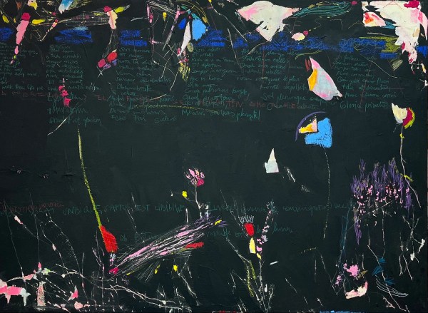 Fortuna, 130 x 97 cm, técnica mixta sobre lienzo